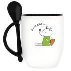 Кружка с ложкой