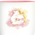 Новогодняя свинка 2019