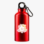 Металлическая бутылка 400 мл UV-DTF