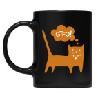 Кружка цветная UV-DTF