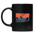 Кружка цветная UV-DTF