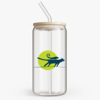 Банка с бамбуковой крышкой