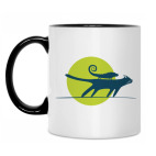 Кружка двухцветная