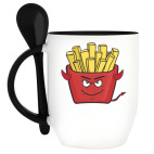 Кружка с ложкой