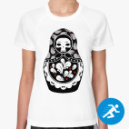 Женская спортивная футболка