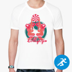 Мужская спортивная футболка