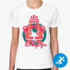 Женская спортивная футболка