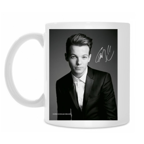 Кружка с принтом Луи Томлинсон