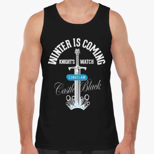 Майка с принтом Winter is Coming