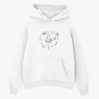 Толстовка худи оверсайз