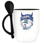 Кружка с ложкой