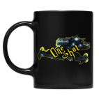 Кружка цветная UV-DTF