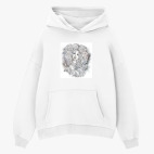 Толстовка худи оверсайз