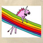 Единорог на позитиве