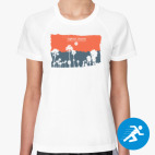 Женская спортивная футболка