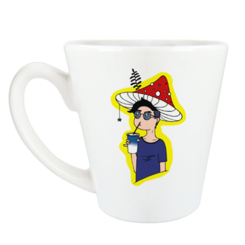 Чашка Латте Мухомор