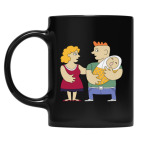 Кружка цветная UV-DTF