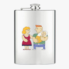 Фляжка стальная