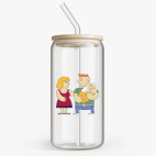 Банка с бамбуковой крышкой