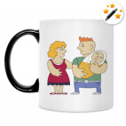 Кружка-хамелеон