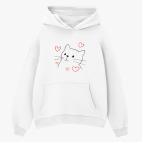 Толстовка худи оверсайз