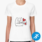 Женская спортивная футболка