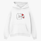 Толстовка худи оверсайз