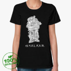 Женская футболка органик