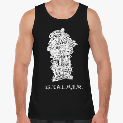 Майка с принтом Сталкер