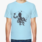 Классическая футболка Осьминог астролог