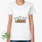 Женская футболка органик
