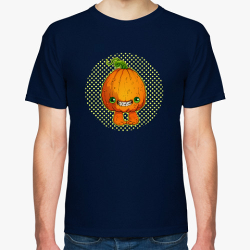 Футболка с принтом Mr. Pumpkin / Мистер Тыква