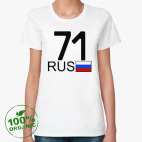 Женская футболка органик