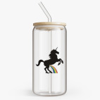 Банка с бамбуковой крышкой