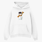 Толстовка худи оверсайз