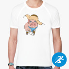 Мужская спортивная футболка