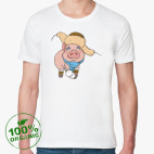 Мужская футболка органик