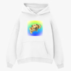 Толстовка худи оверсайз