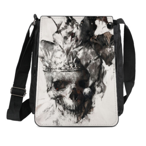 Сумка-планшет с принтом Йорик