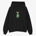 Толстовка худи оверсайз