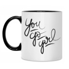 Кружка двухцветная