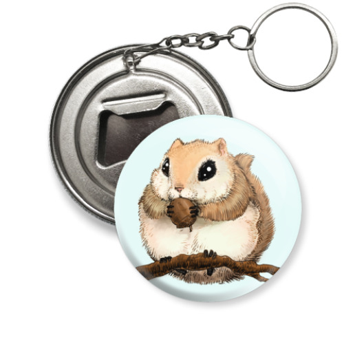 Брелок-открывашка с принтом Японская летяга