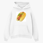 Толстовка худи оверсайз