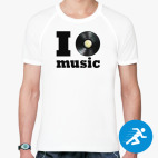 Мужская спортивная футболка