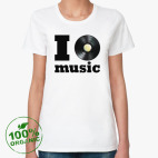 Женская футболка органик