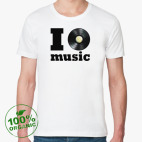 Мужская футболка органик