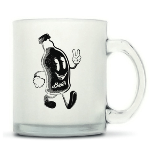 Кружка матовая Герой веселья (hero of fun)