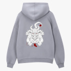 Толстовка худи оверсайз