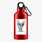 Металлическая бутылка 400 мл UV-DTF