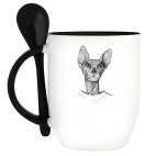 Кружка с ложкой